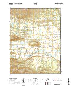 Chandalar A-3 NE topographic map thumbnail