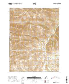 Chandalar A-4 SW topographic map thumbnail