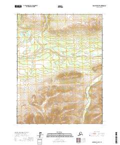 Chandalar A-5 NE topographic map thumbnail