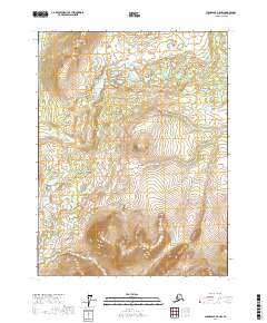 Chandalar A-5 NW 2017 topographic map thumbnail