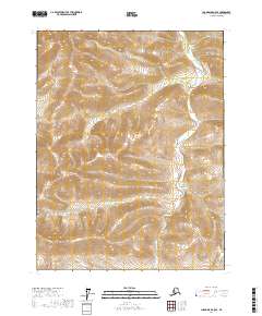 Chandalar A-5 SE topographic map thumbnail