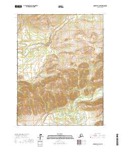 Chandalar A-6 NW topographic map thumbnail