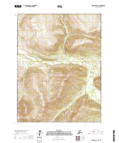 Chandalar B-1 NE topographic map thumbnail