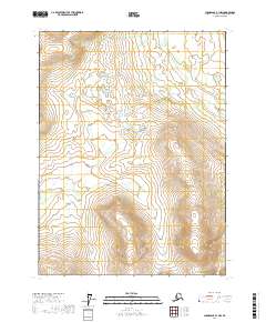 Chandalar B-1 NW topographic map thumbnail