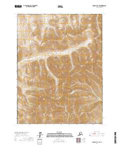 Chandalar B-1 SW topographic map thumbnail