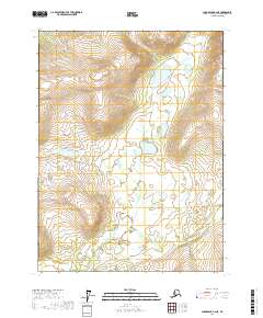 Chandalar B-2 NE topographic map thumbnail
