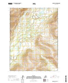 Chandalar B-2 NW topographic map thumbnail