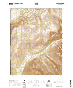 Chandalar B-2 SE topographic map thumbnail