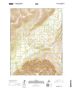 Chandalar B-2 SW topographic map thumbnail
