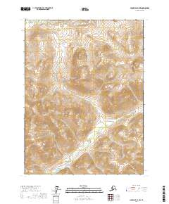 Chandalar B-3 NW topographic map thumbnail