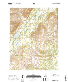 Chandalar B-3 SE topographic map thumbnail