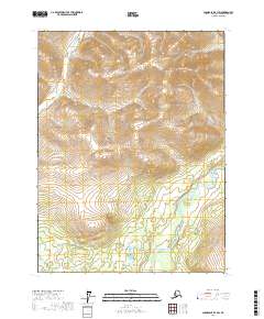 Chandalar B-3 SW topographic map thumbnail