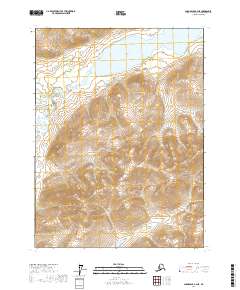Chandalar B-4 NE topographic map thumbnail