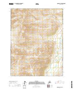 Chandalar B-4 NW topographic map thumbnail
