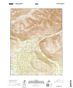 Chandalar B-4 SE topographic map thumbnail