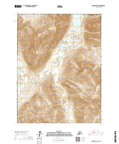 Chandalar B-5 NE topographic map thumbnail