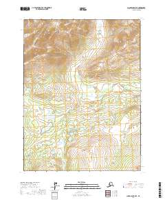 Chandalar B-5 SE topographic map thumbnail