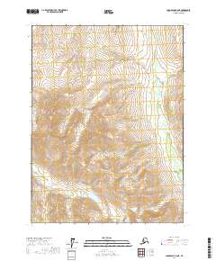 Chandalar B-6 NE topographic map thumbnail
