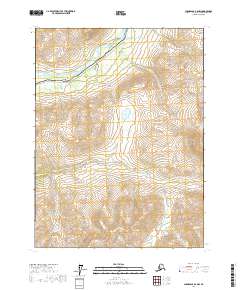 Chandalar B-6 NW topographic map thumbnail