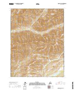 Chandalar B-6 SW topographic map thumbnail