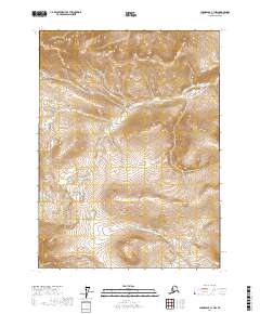 Chandalar C-1 NW topographic map thumbnail