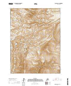 Chandalar C-1 SE topographic map thumbnail
