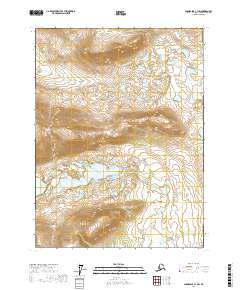 Chandalar C-1 SW topographic map thumbnail