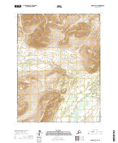 Chandalar C-2 SW topographic map thumbnail