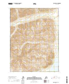 Chandalar C-4 SE topographic map thumbnail
