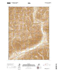 Chandalar C-5 NE topographic map thumbnail