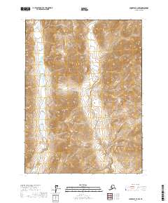 Chandalar C-5 NW topographic map thumbnail