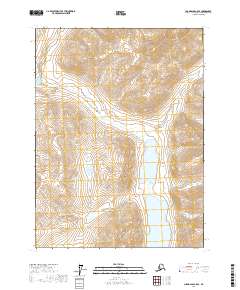 Chandalar C-5 SE topographic map thumbnail
