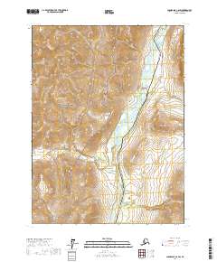 Chandalar C-6 SW topographic map thumbnail