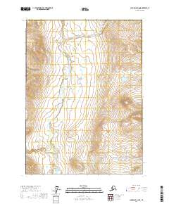 Chandalar D-2 NE topographic map thumbnail
