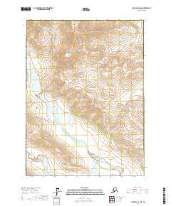 Chandalar D-3 NE topographic map thumbnail