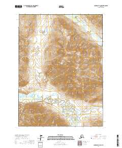 Chandalar D-3 NW topographic map thumbnail