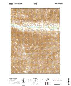 Chandalar D-4 SW topographic map thumbnail