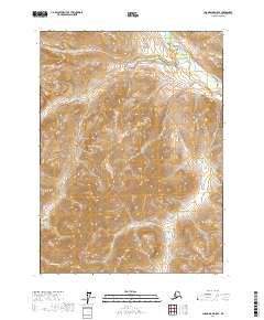 Chandalar D-5 SE topographic map thumbnail