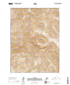 Chandalar D-6 SE topographic map thumbnail