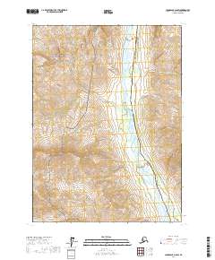 Chandalar D-6 SW topographic map thumbnail