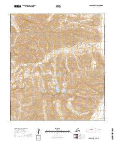 Chandler Lake B-1 SE topographic map thumbnail