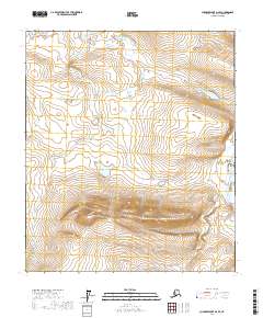Chandler Lake D-2 SE topographic map thumbnail