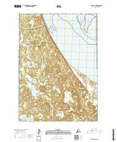 Kenai D-1 NW 2017 topographic map thumbnail