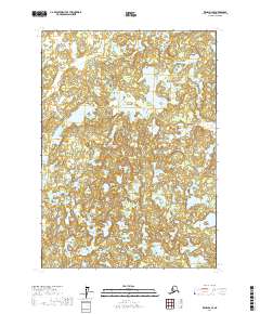 Kenai D-2 SE 2017 topographic map thumbnail