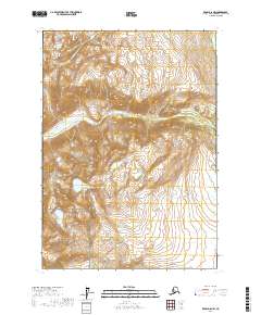 Kenai D-6 NW topographic map thumbnail