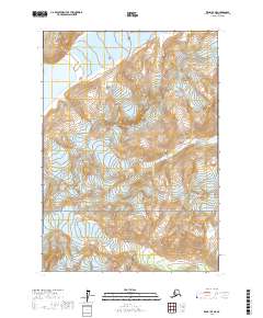 Kenai D-7 NE topographic map thumbnail
