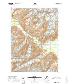 Kenai D-7 SW topographic map thumbnail