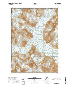 Kenai D-8 NW topographic map thumbnail
