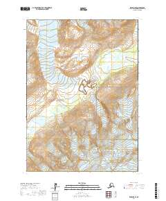 Kenai D-8 SE topographic map thumbnail