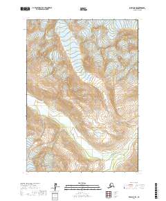 Kenai D-8 SW topographic map thumbnail